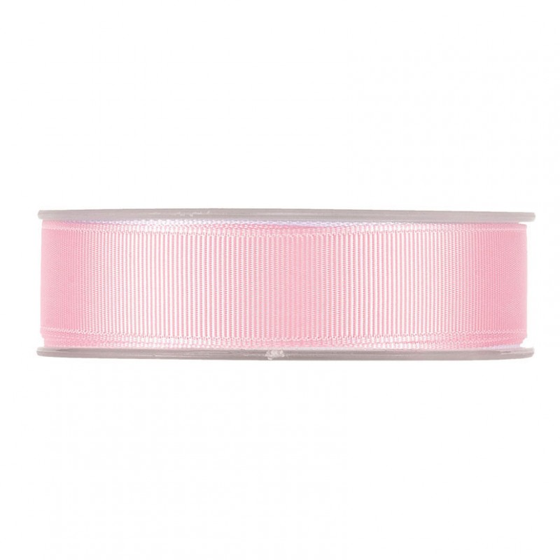 N/gros grain 25mm 20mt - pink