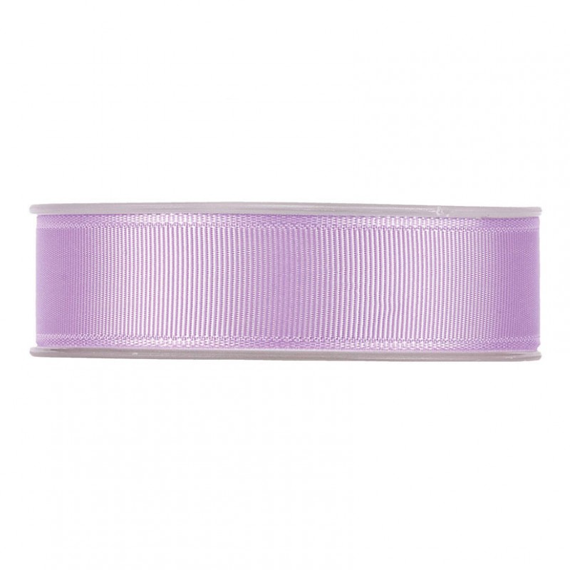 N/gros grain 25mm 20mt - lilac