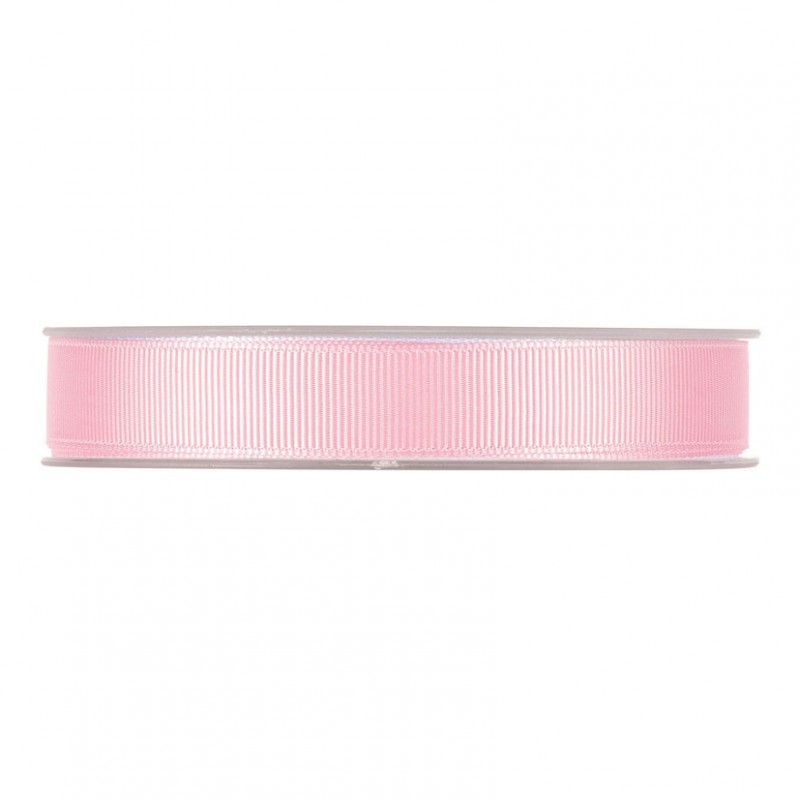 N/gros grain 15mm 20mt - pink