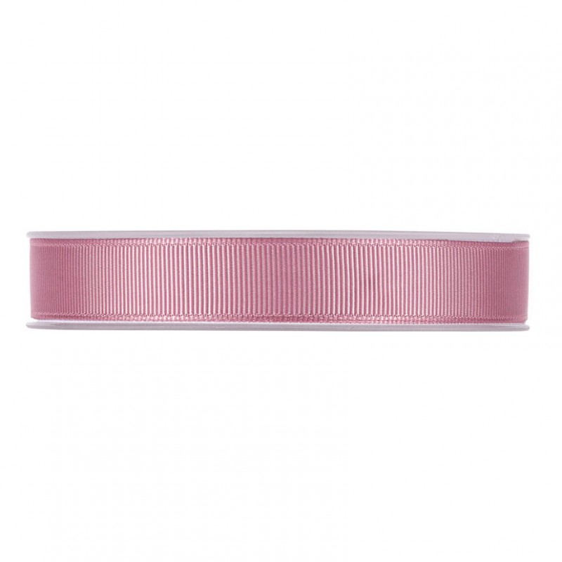 N/gros grain 15mm 20mt - old pink