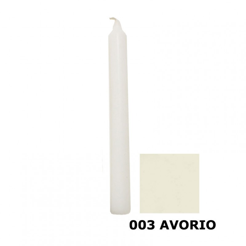 213009.003 | CANDELE mm185x21 pz50 (185/21) -avorio