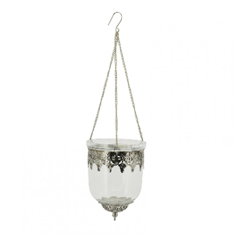 240690 | PORTACANDELA VET/MET. DA APP.11x11x14cm-