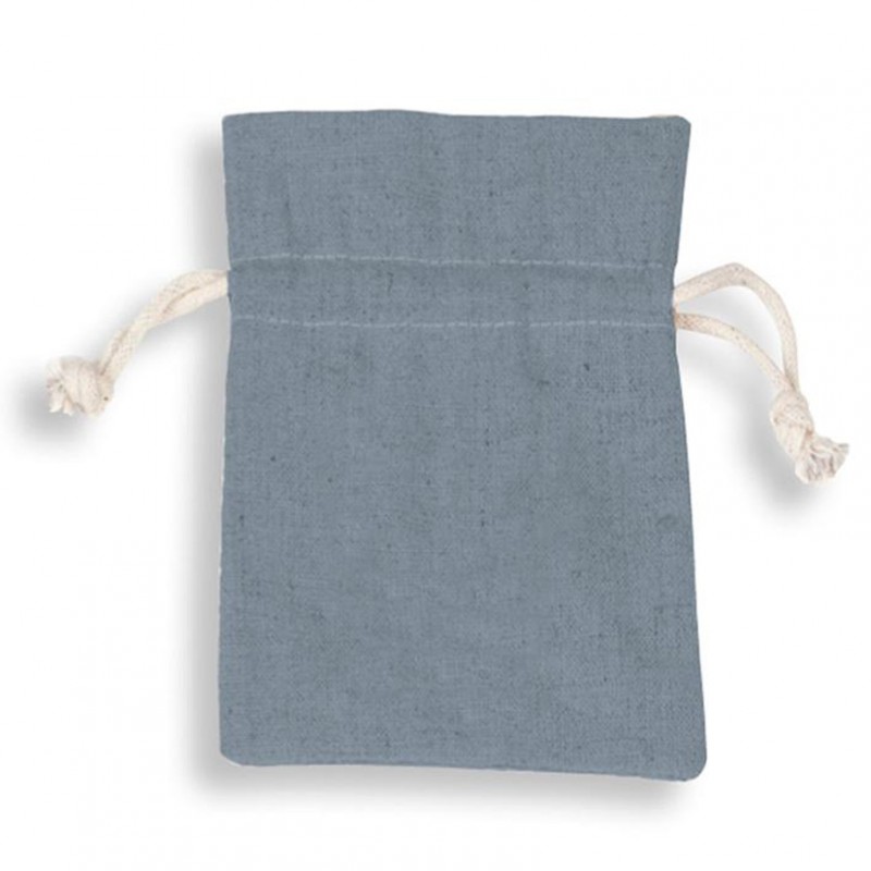 Cotton bag 9x12 cm pz10 - sly blue