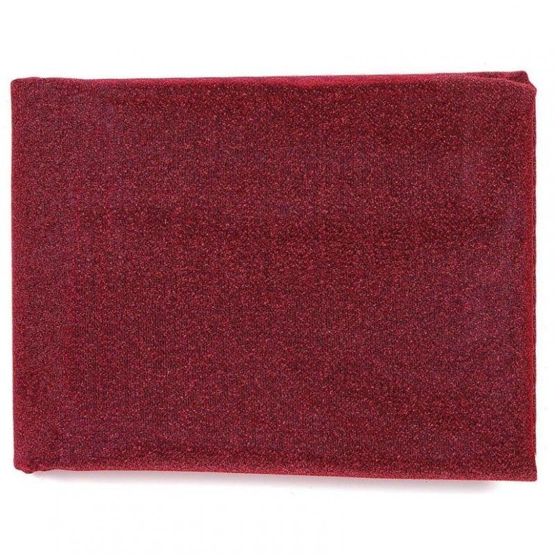 Stoffa glitter elegance 150cm 3mt-bordo