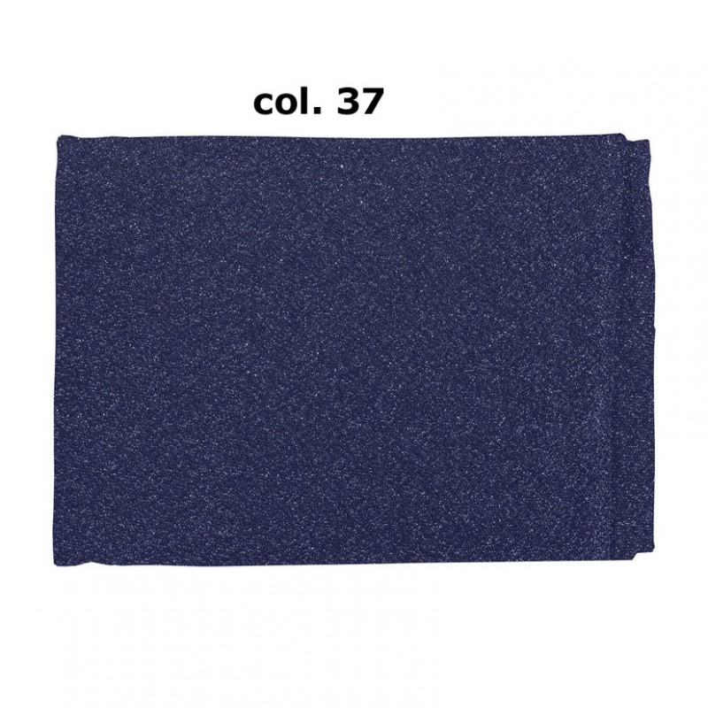 Glitter elegance cloth cm150x3mt-n.blue