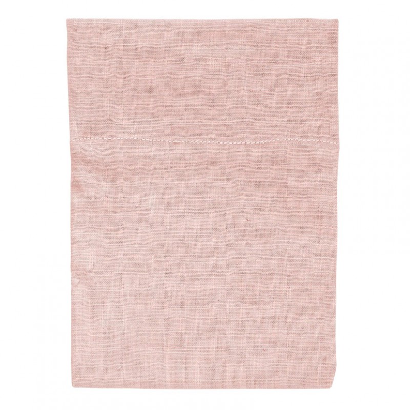 Sacchetto linen 10,5x14cm -pz10-pink