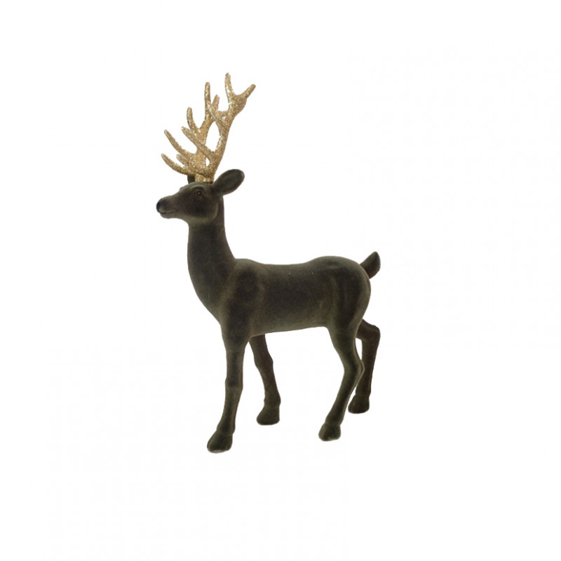 Renna samt h46cm - verde