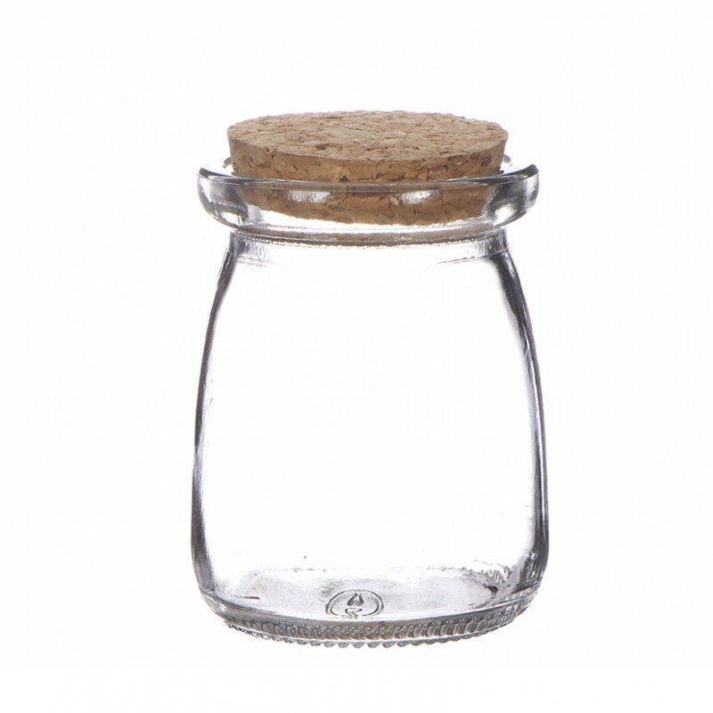 29153 | BARATTOLO VETRO D9 H12,5 CM-tappo sughe
