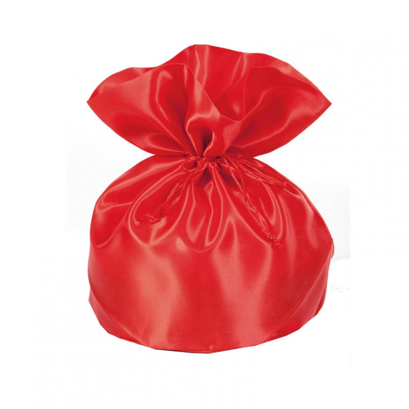 Satin bag 23x23x35-red