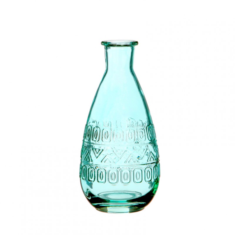 Bottiglia vetro rome d7,5 h15,8 cm-celes