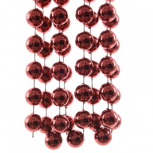 PLASTIC BEADS THREAD MM20X270CM-oxblood