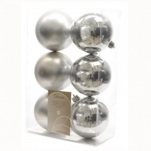 BALL BOX PCS 6 MM 80-silver