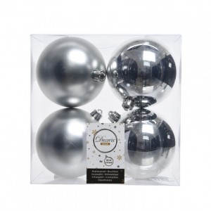 BALL BOX PCS 4 MM 100-silver