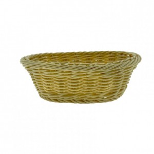 CESTO polyrattan OVALE 26X20XH8 CM