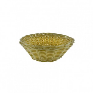 CESTO polyrattan PORTAPANE  CM 18X6