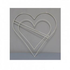 CUORE DOPPIO SOSPENSIONE D70 CM