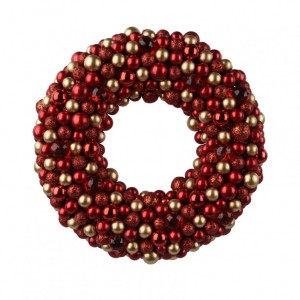 CORONA PERLE D50cm - red