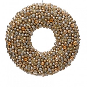 CORONA PERLE D50cm - lt. gold