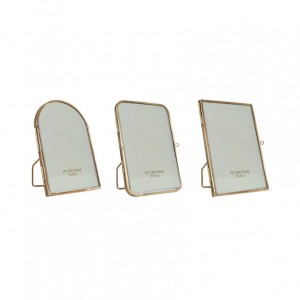 CORNICE VETRO/MET. 10X15 3ass. - brass