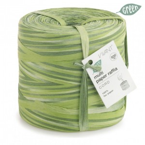 BOBINA MULTI PAPER RAFFIA 500mt - verde