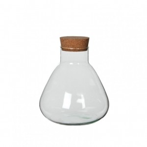 EMILY GLASS JAR D22.5 H24.5 cm