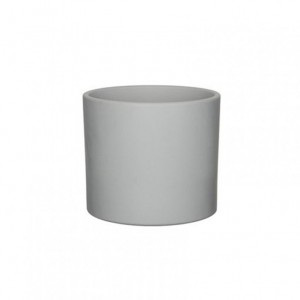 ERA VASE D17,5 H14cm-light gray matt