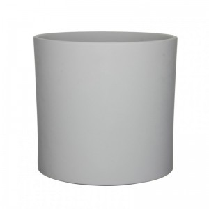 VASE ERA H 31 DIAM. 32.5 CM-gray matt