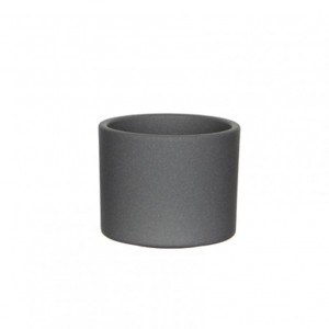 VASO ERA D12 H10 cm - grey