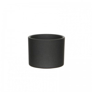 VASO ERA D12 H10 cm - dark grey matt