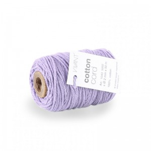 COTTON CORD 2MM 50MT - lilla