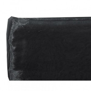 ORGANZA SINGLE CM145X3MT-nero-sc50%