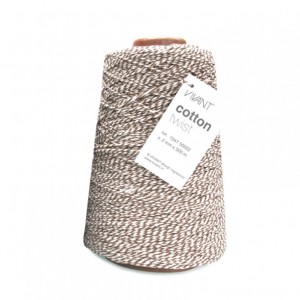 COTTON TWIST 500MTX2MM - marrone scuro