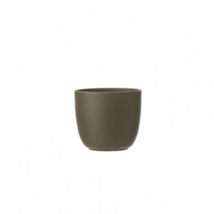 VASE TUSCA D12 H11cm - green