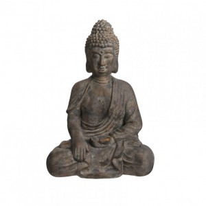 BUDDHA SEDUTO magnesio 46X33 H65 - grey