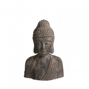 BUDDHA BUSTO magnesio 38X23 H54 - grey