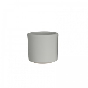 VASE ERA H 7 DIAM. 7 CM-gray matt