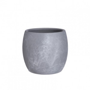 LESTER VASE D20 H18 cm - light gray