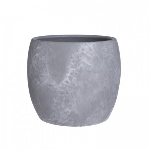 VASO LESTER D24 H22 cm - light grey