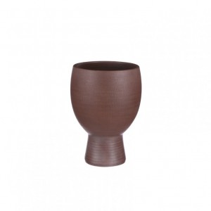 VASO MARLOU D24 H30 CM -rosso