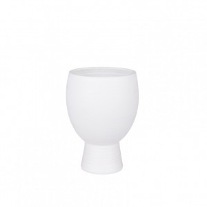 MARLOU VASE D24 H30 CM - white