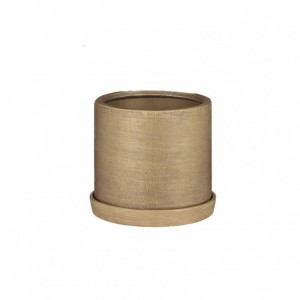 VASO MILAN D19 H17cm - gold