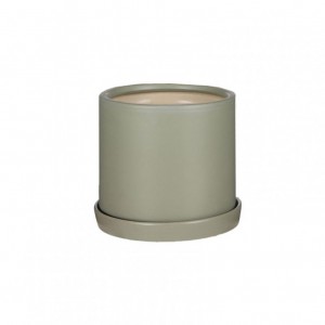 VASO MILAN D19 H17cm - green NETTO/outle