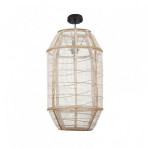 LAMPADARIO PELLA D32,5 H58 cm - beige