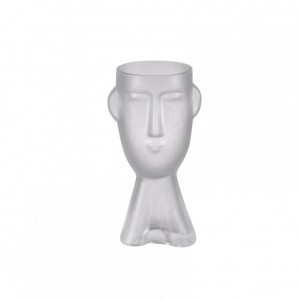 VASO VISO VETRO D12 H24 - frosted