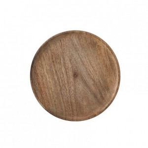 PIATTO DUKO legno D30 H2 - brown