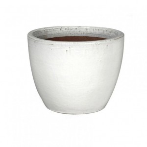 VASO Egg CERAMICA D60 H52 - white