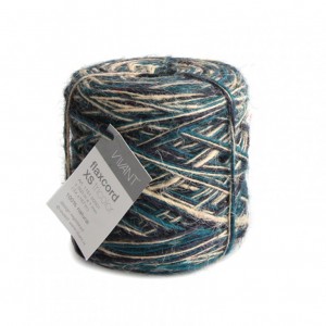 N / FLAXCORD TRICOLOUR 50MTX1MM-blue