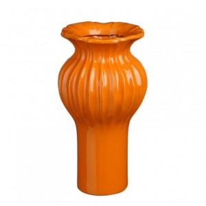 VASO FELIPE ceram. D16 H30 - orange