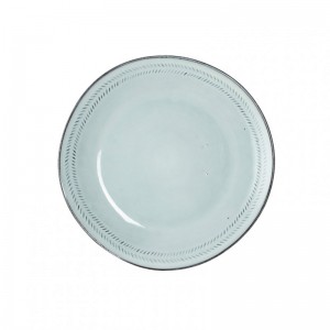 PIATTO RACCO porcellana D26,5 - grey
