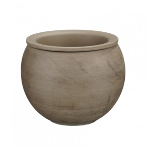 VASO TERRACOTTA Ray D16,5 H13 - grey